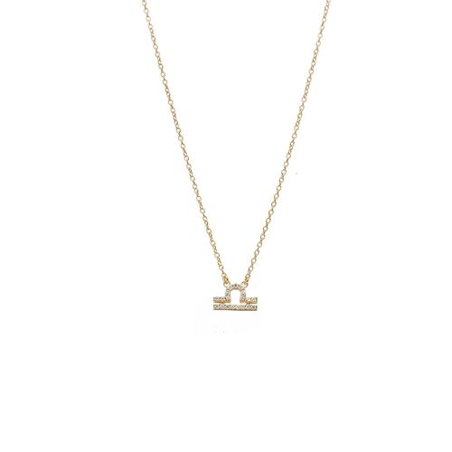 Silk & Steel Libra Necklace